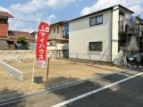 現地写真Ｂ号棟側　８月下旬　建築前